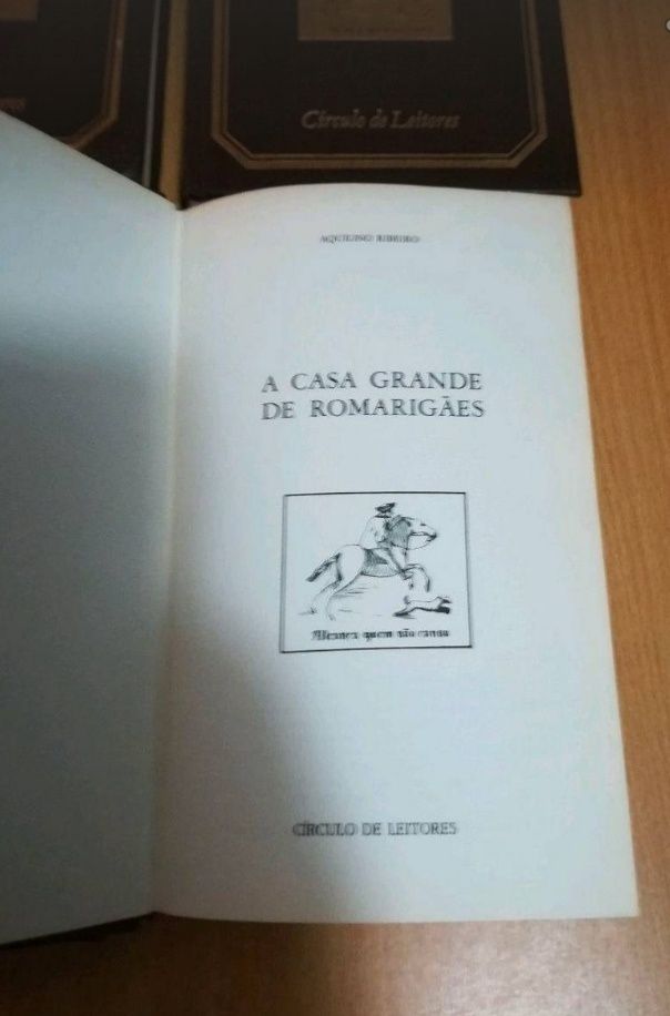 Romances completos de Aquilino Ribeiro (conjunto de 4 livros)