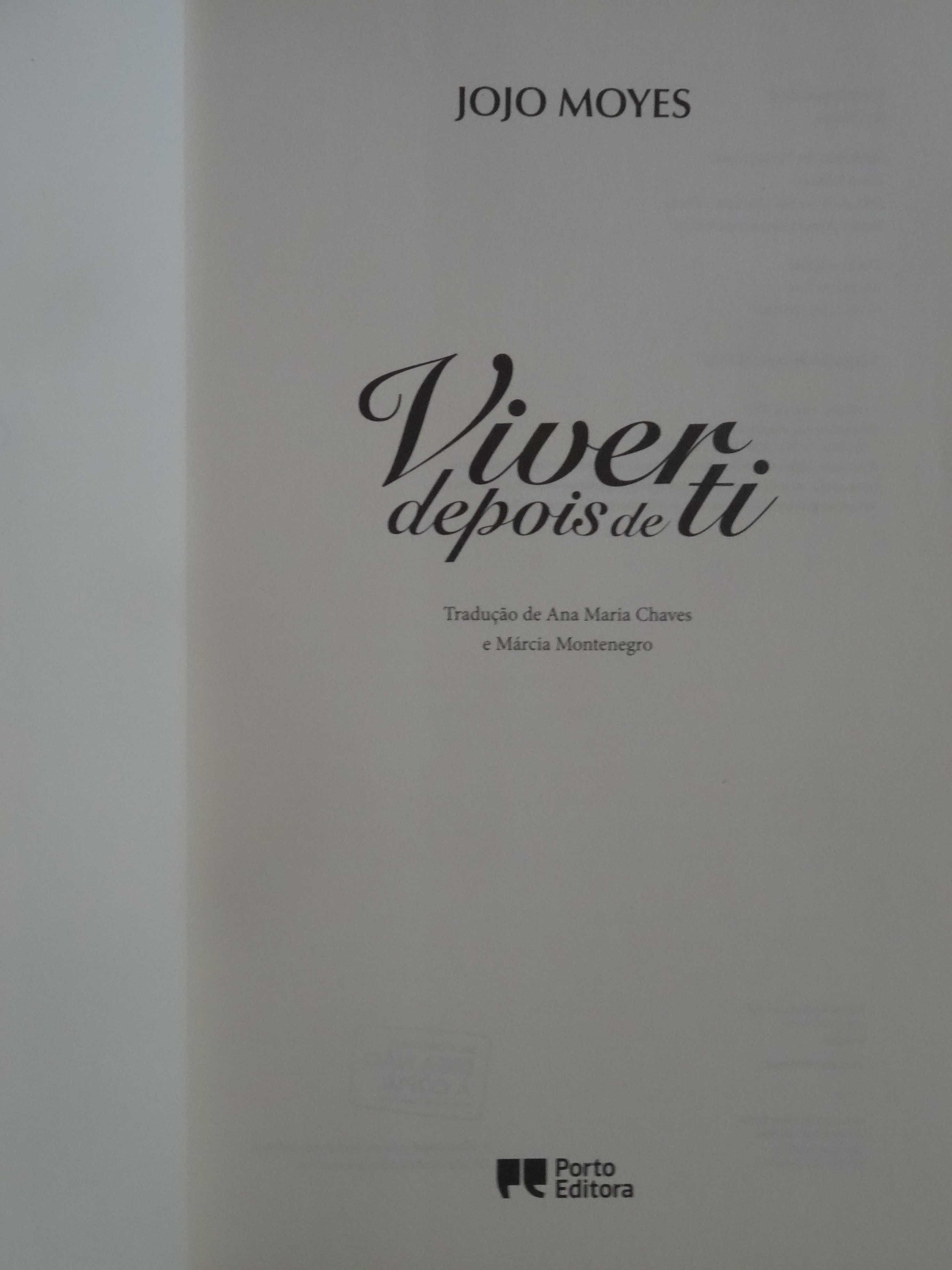 Viver Depois de Ti de Jojo Moyes - 1ª Edição