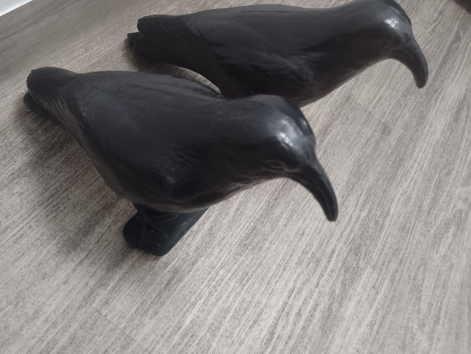 Sprzedam dwa plastikowe kruki do odstraszania ptaków.