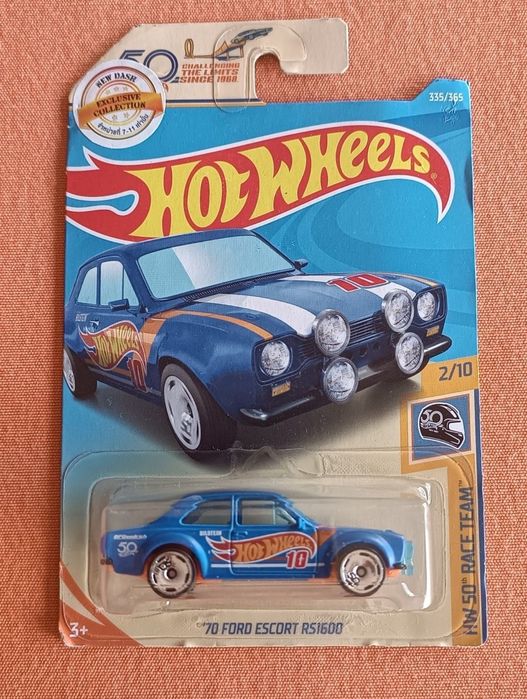 Hot wheels -  Ford Escort 50 anos - [2018]