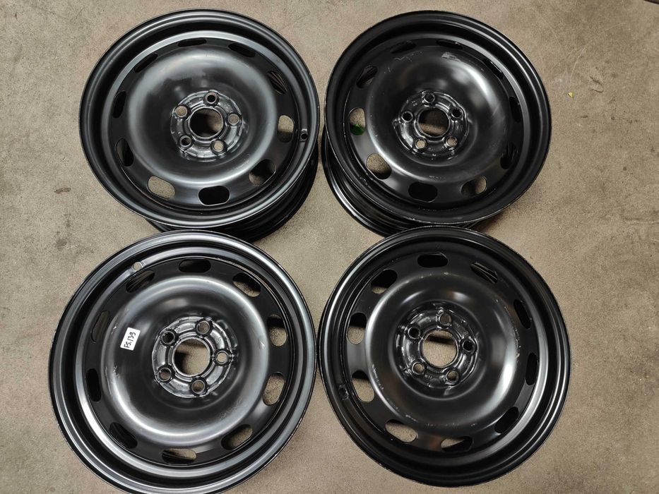 Oryginalne Felgi stalowe Polo Ibiza Fabia 6Jx15", ET38. 5x100 NR FS139