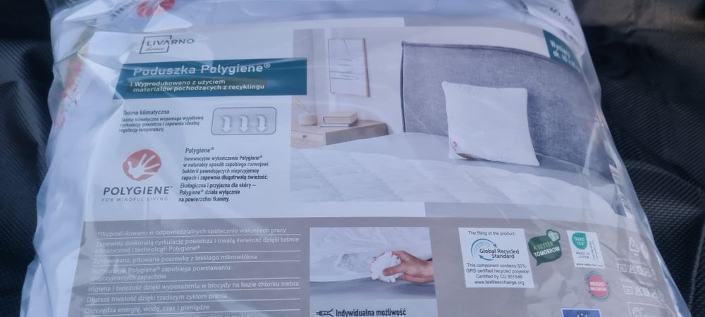 Poduszka jasiek livarno home nowa 40x40