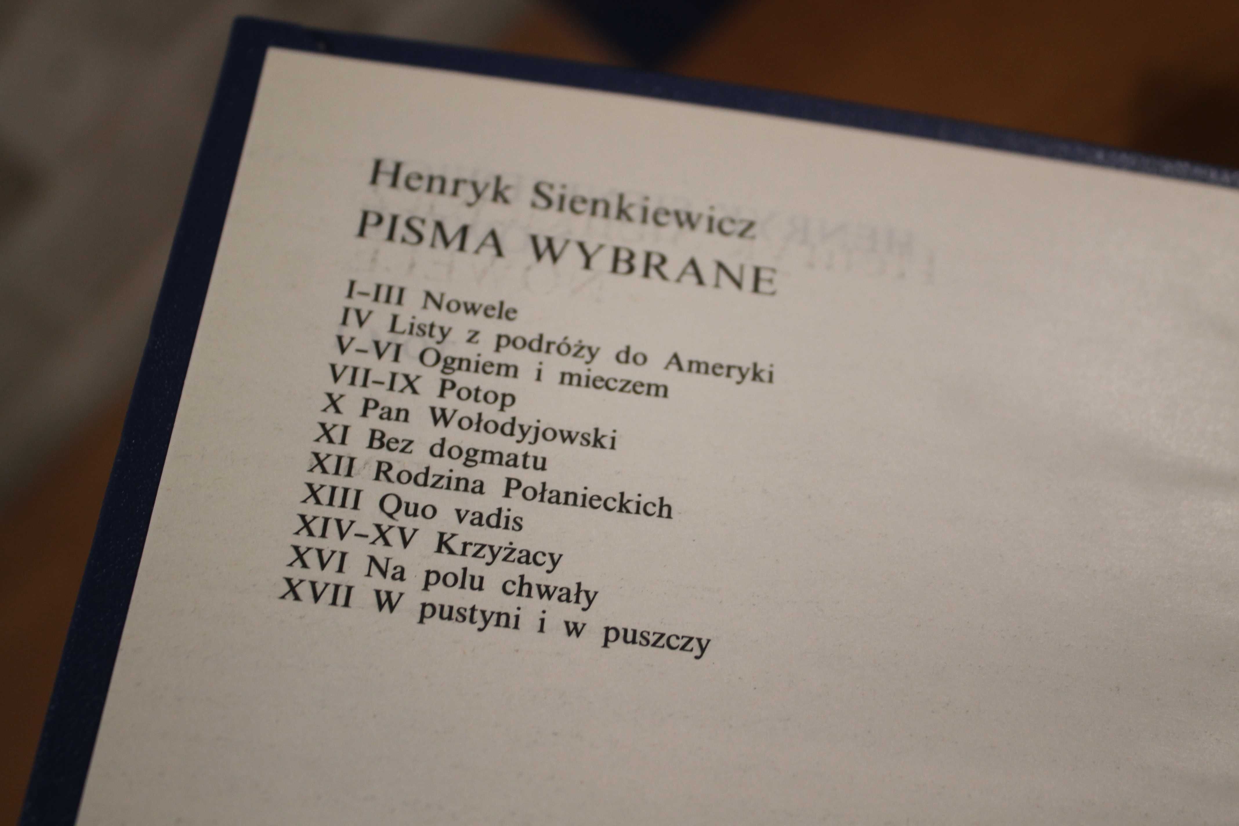 Dzieła wybrane, 17 tomów Henryk Sienkiewicz