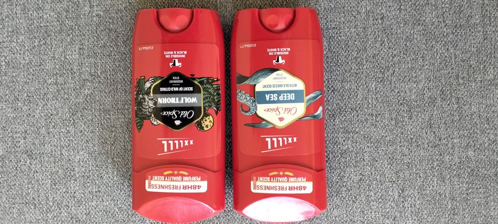 Old Spice sztyfty perfumowane 85 ml 2 szt nowe