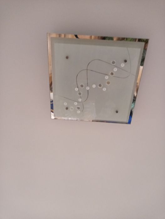 Zyrandol lampa sufitowa na dwie żazowki duza ładna do salonu pokoju