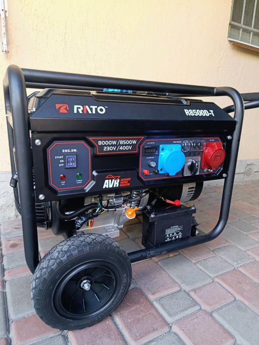 Генератор однофазный/трехфазный 8,5 кВт RATO