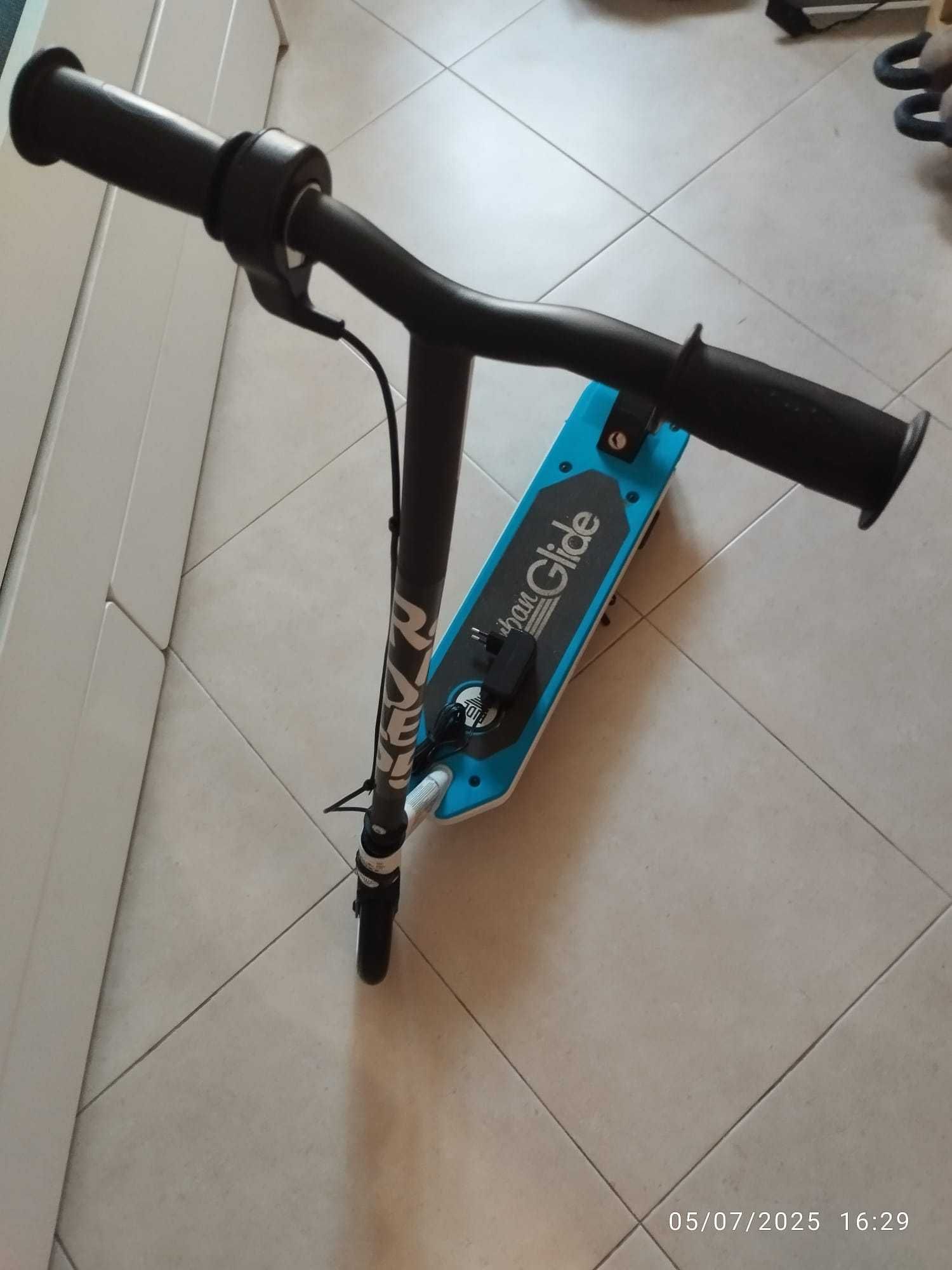 UrbanGlide Trotinete Elétrica Infantil Ride 55 Azul