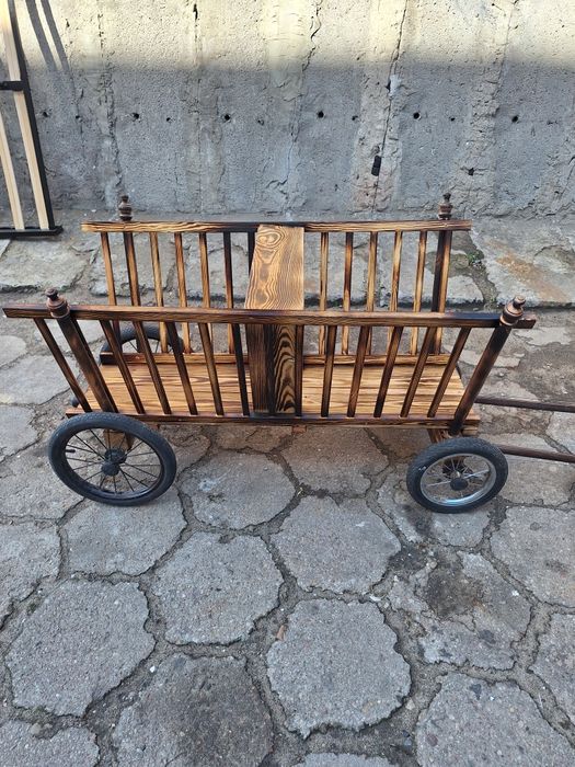 Wóz drewniany drabiniasty