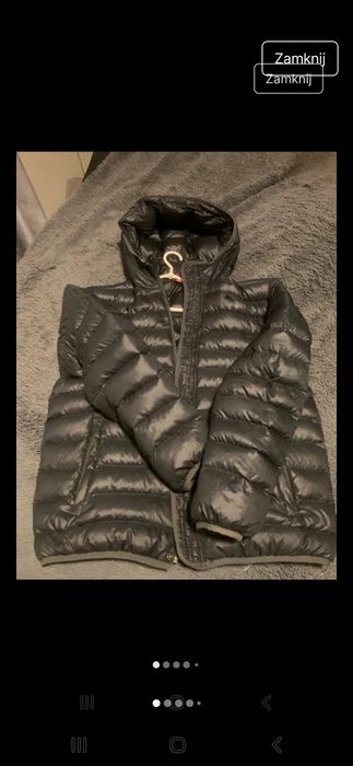 Oryginalna kurtka puma M puch pierze