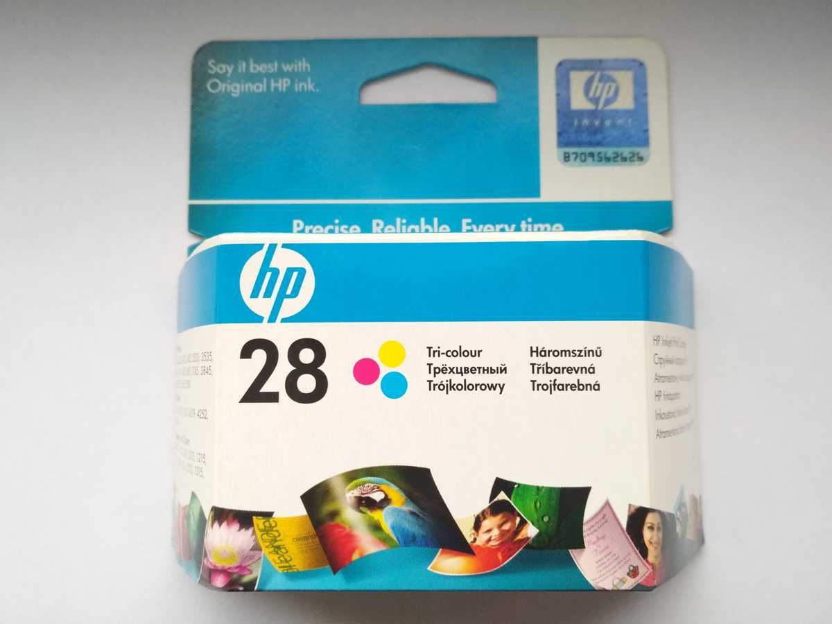 Nowy oryginalny tusz cartridge HP 28 C8728AE BA5