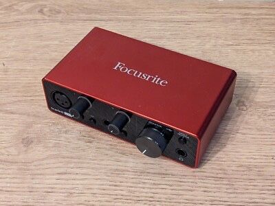 Focusrite Scarlett Solo 3. Gen USB Audio Interface Studio