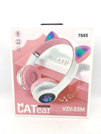 Бездротові навушники з вушками STN-28 блютуз Світлодіодні навушники