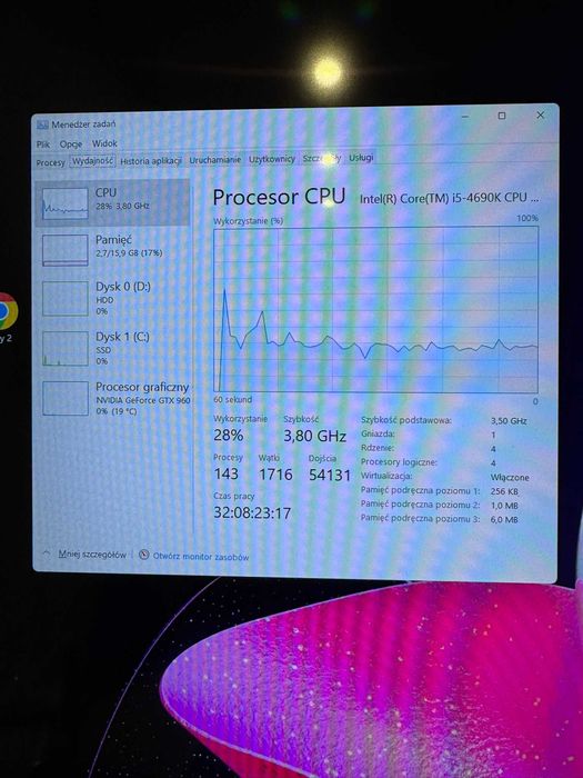 Komputer gamingowy ZALMAN / IntelCorei5 / 1T / 16GB