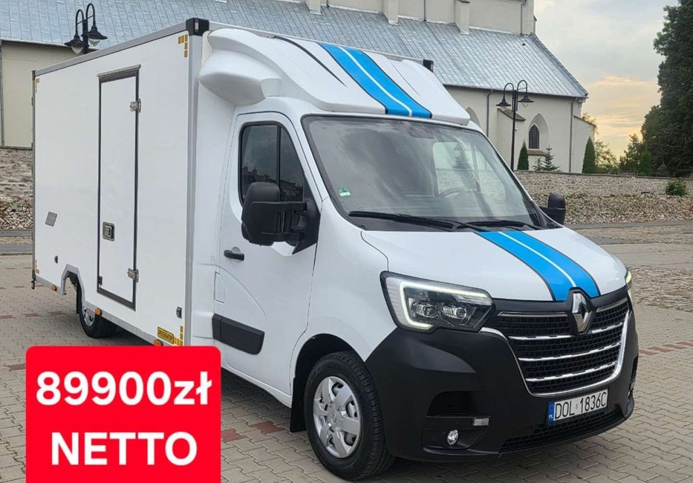 Renault Master  Kontener niskopodwoziowy/Perfekcyjnie utrzymany/Salon PL/Gwarancja