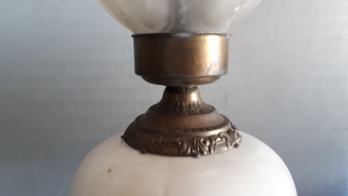 Piękna stara lampa z młynem Galeria Sztuki