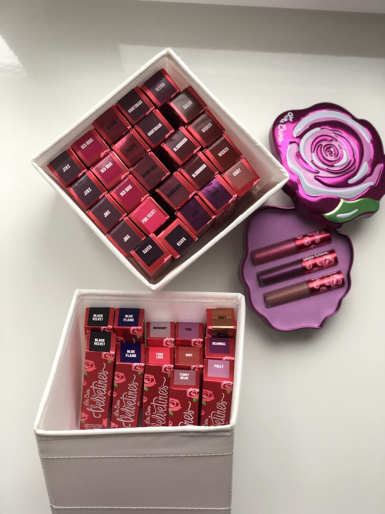 Lime Crime жидкая помада не стирается