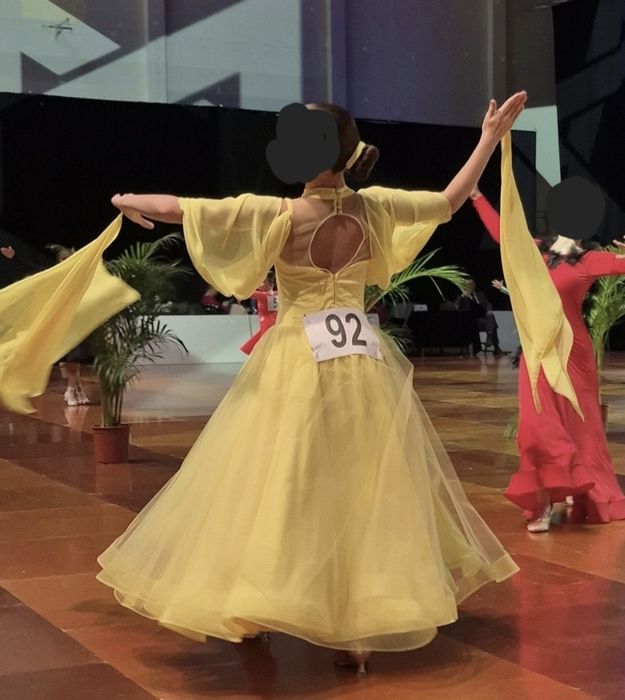 Sukienka turniejowa do ST taniec towarzyski