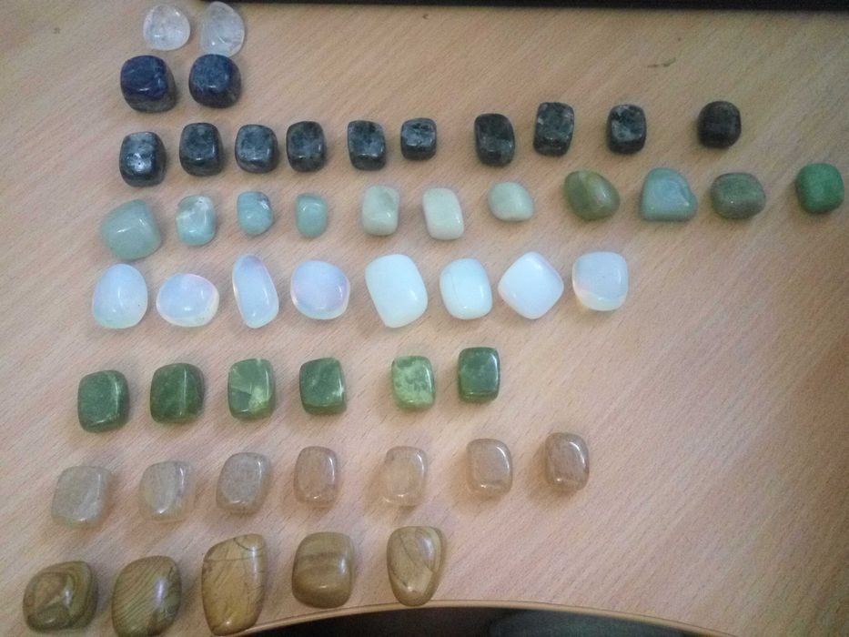 Коллекция камней галтовка