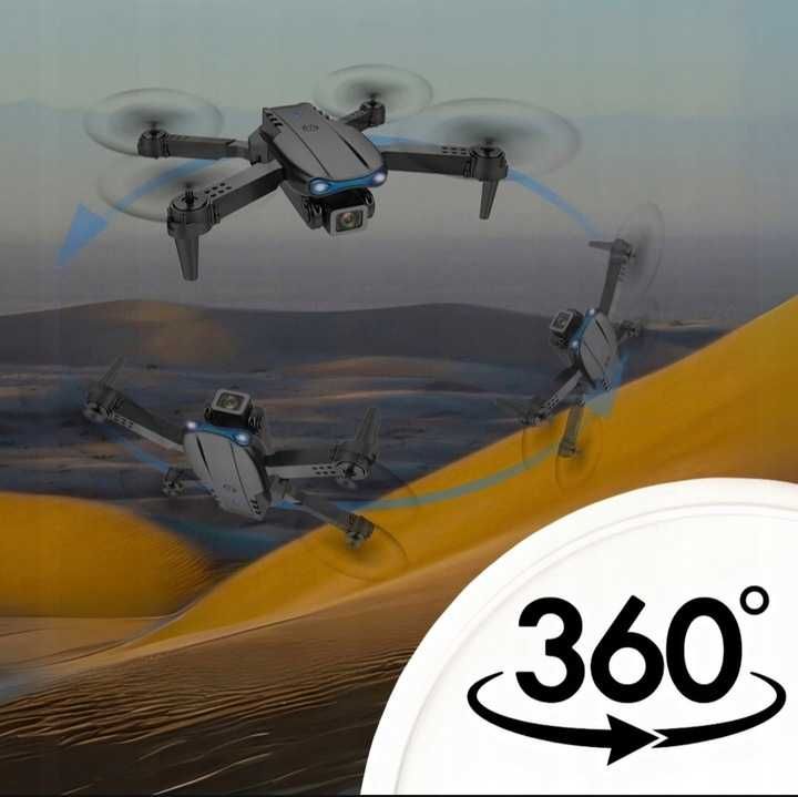 Dron E99 Kamera Unikanie przeszód Obrót 360