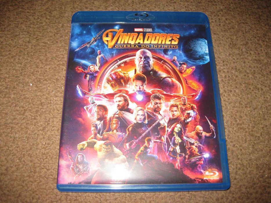 Blu-Ray "Vingadores: Guerra do Infinito" com Robert Downey Jr.
