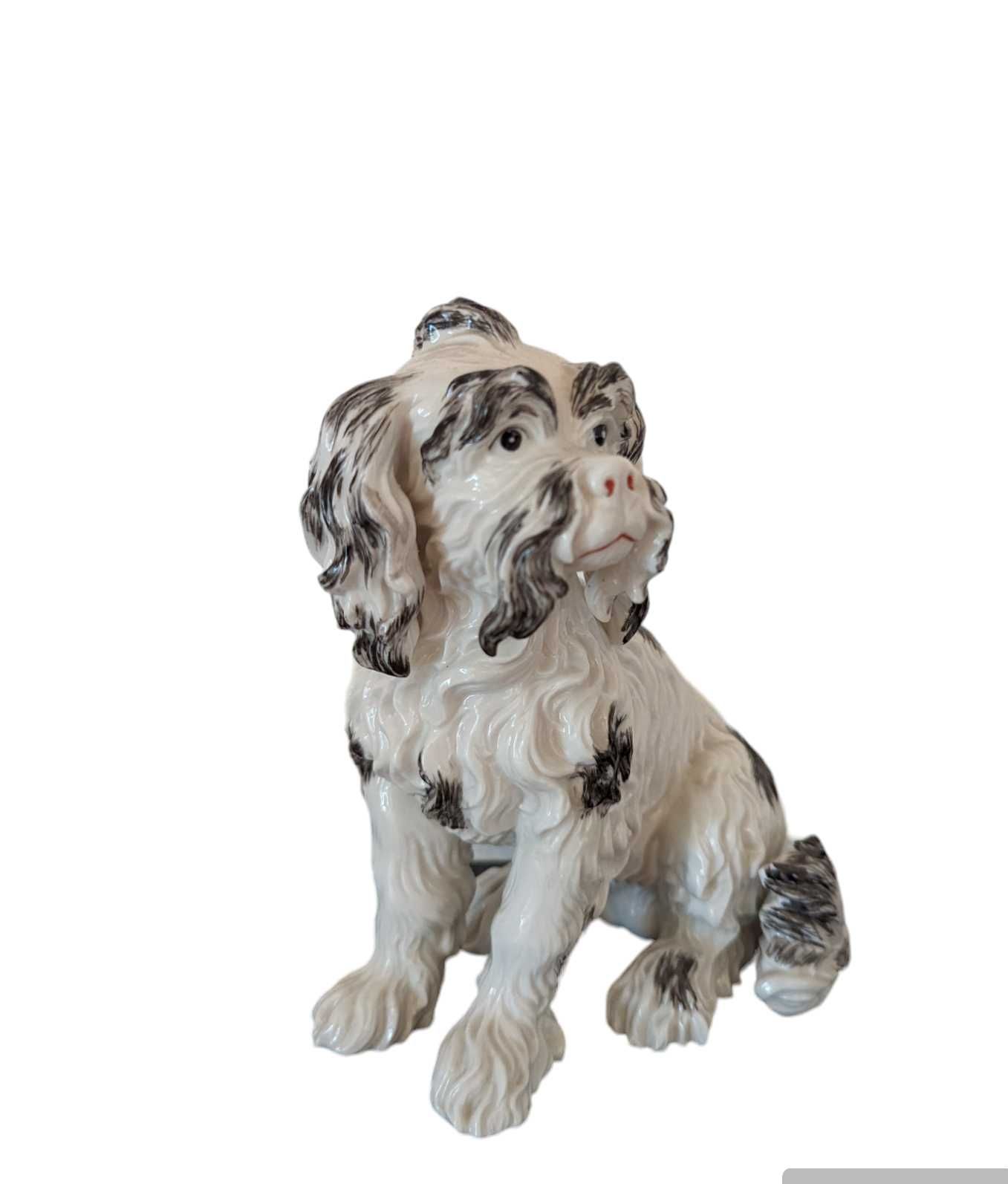 Nymphenburg Porcellan Spaniel dog