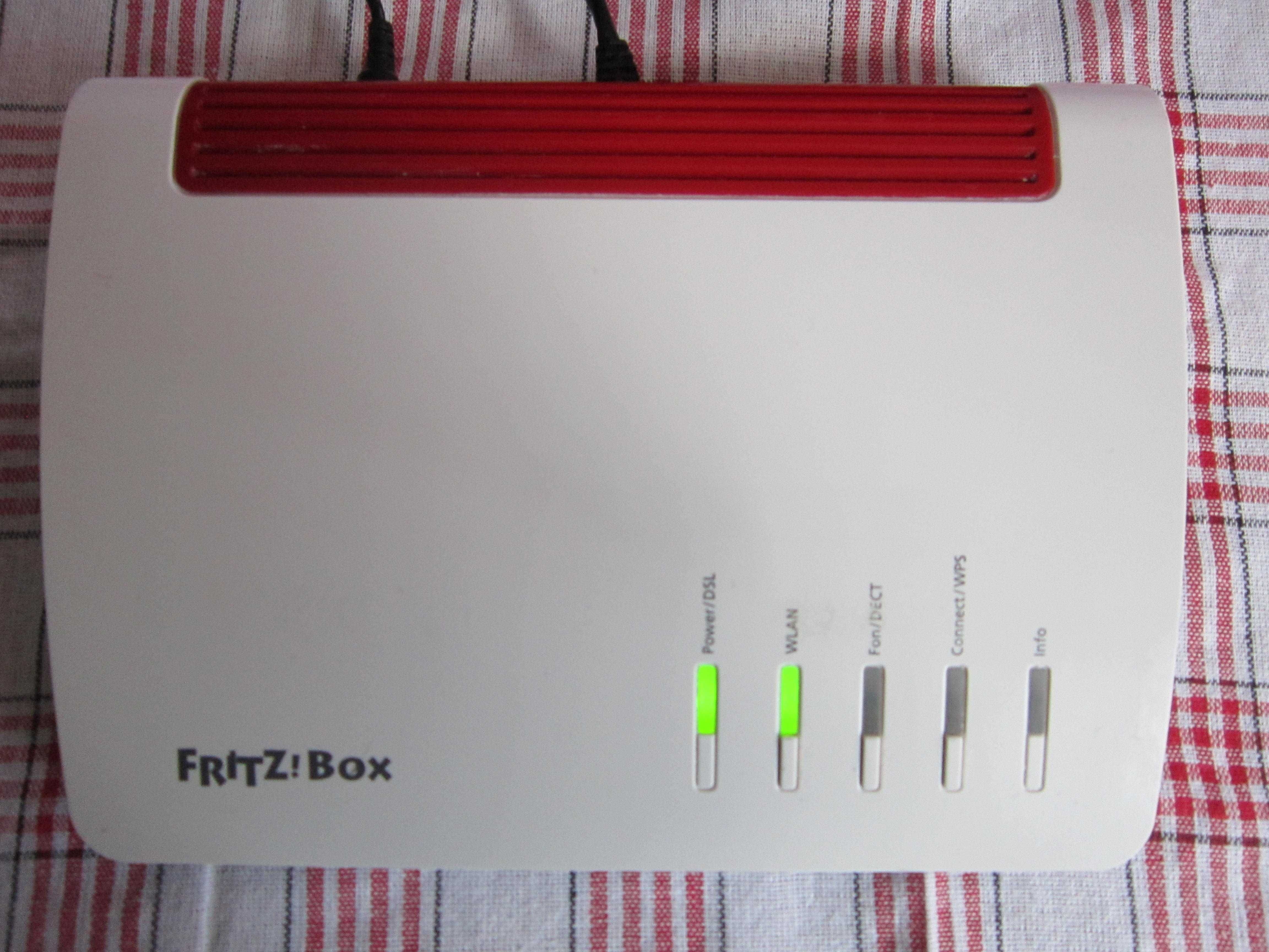 Router FRITZ! Box 7590 QQ Wifi 5 bezprzewodowy sprawny z zasilaczem