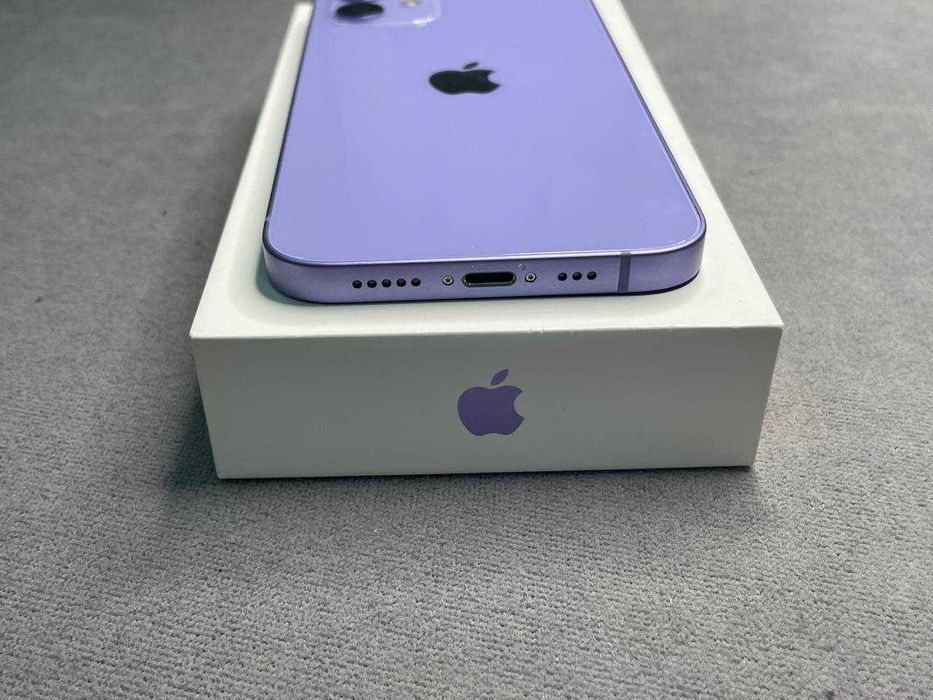 Айфон Apple iPhone 12 128 ГБ Purple 6 місяців гарантії!
