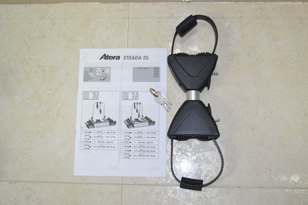Suporte Bicicleta - Atera Strada 3DL + extensão (1 bicicleta)