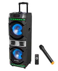 Kolumna Głośnik BLUETOOTH Radio FM USB MP3 KARAOKE d DJ weekend majowy