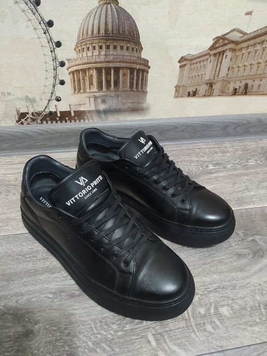 Кросівки-кеди  шкіряні