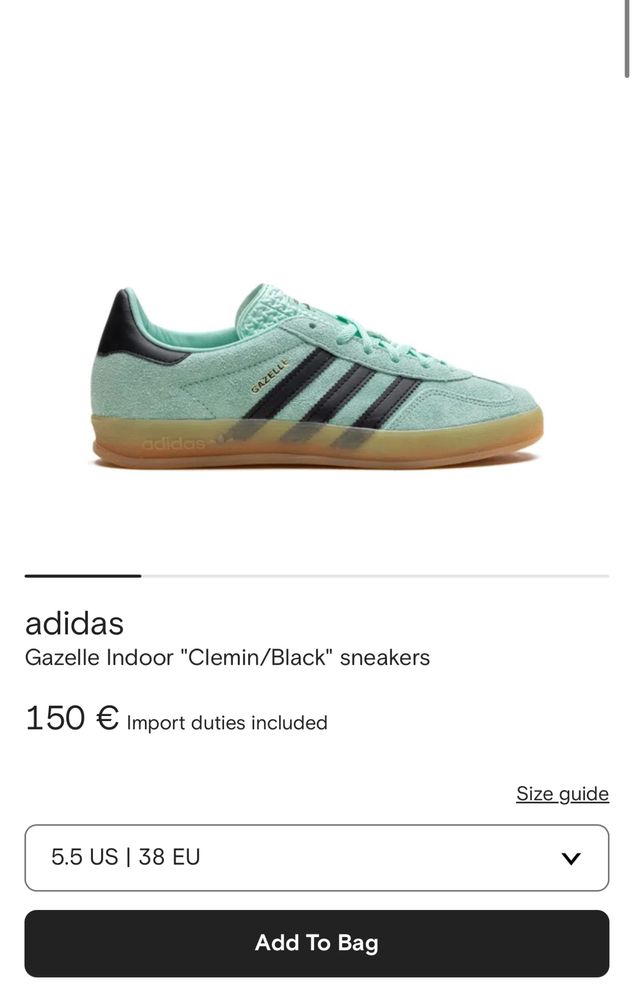 Gazelle Indoor “Clemin/Black”