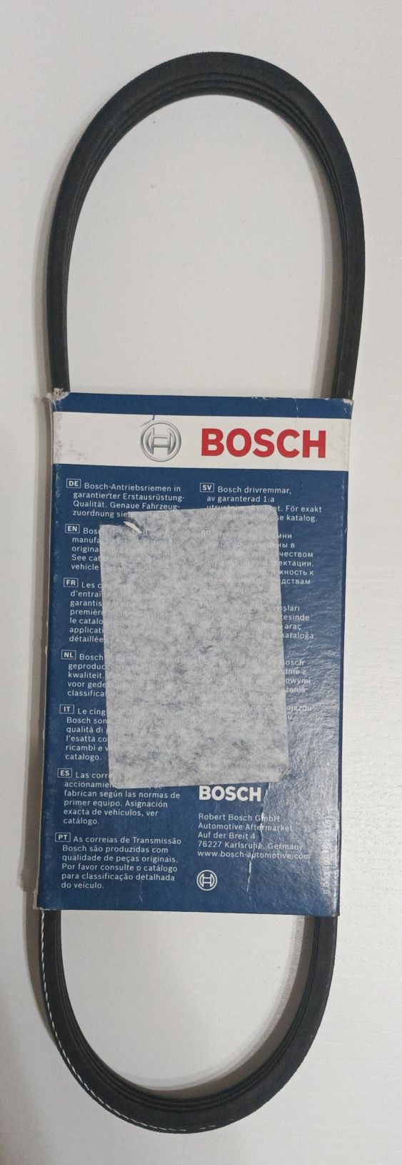 Correia do alternador Bosch 4 PK 668 (Nova)
