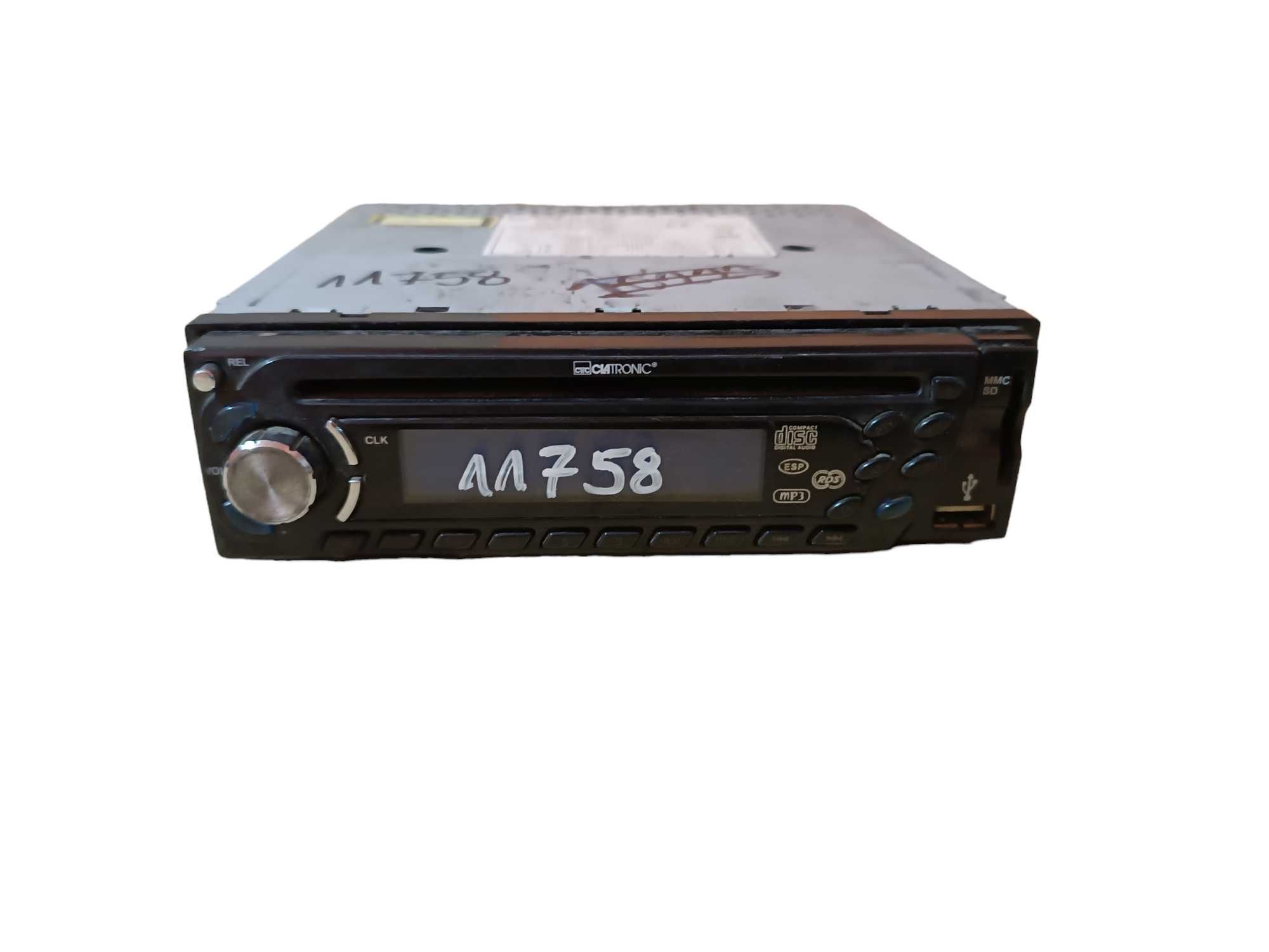 Radioodtwarzacz Radio Samochodowe 1 DIN Clatronic AR 687 CD Mp3