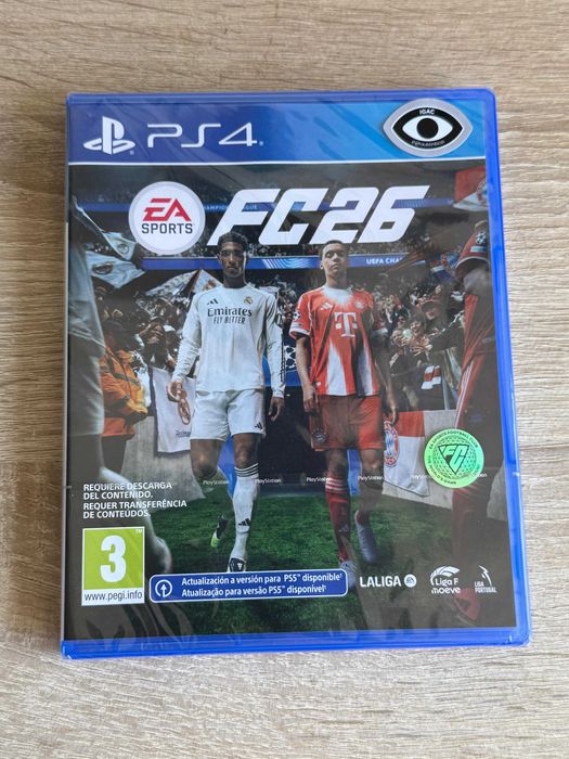 EA Sports FC 26 | PS4 - Novo/Selado (com selo IGAC) + Código DLC