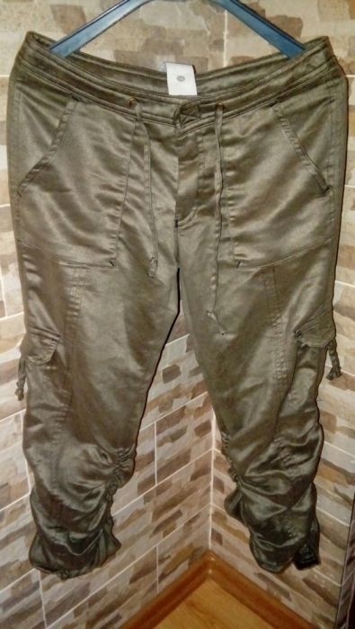 Spodnie,rybaczki super materiał S