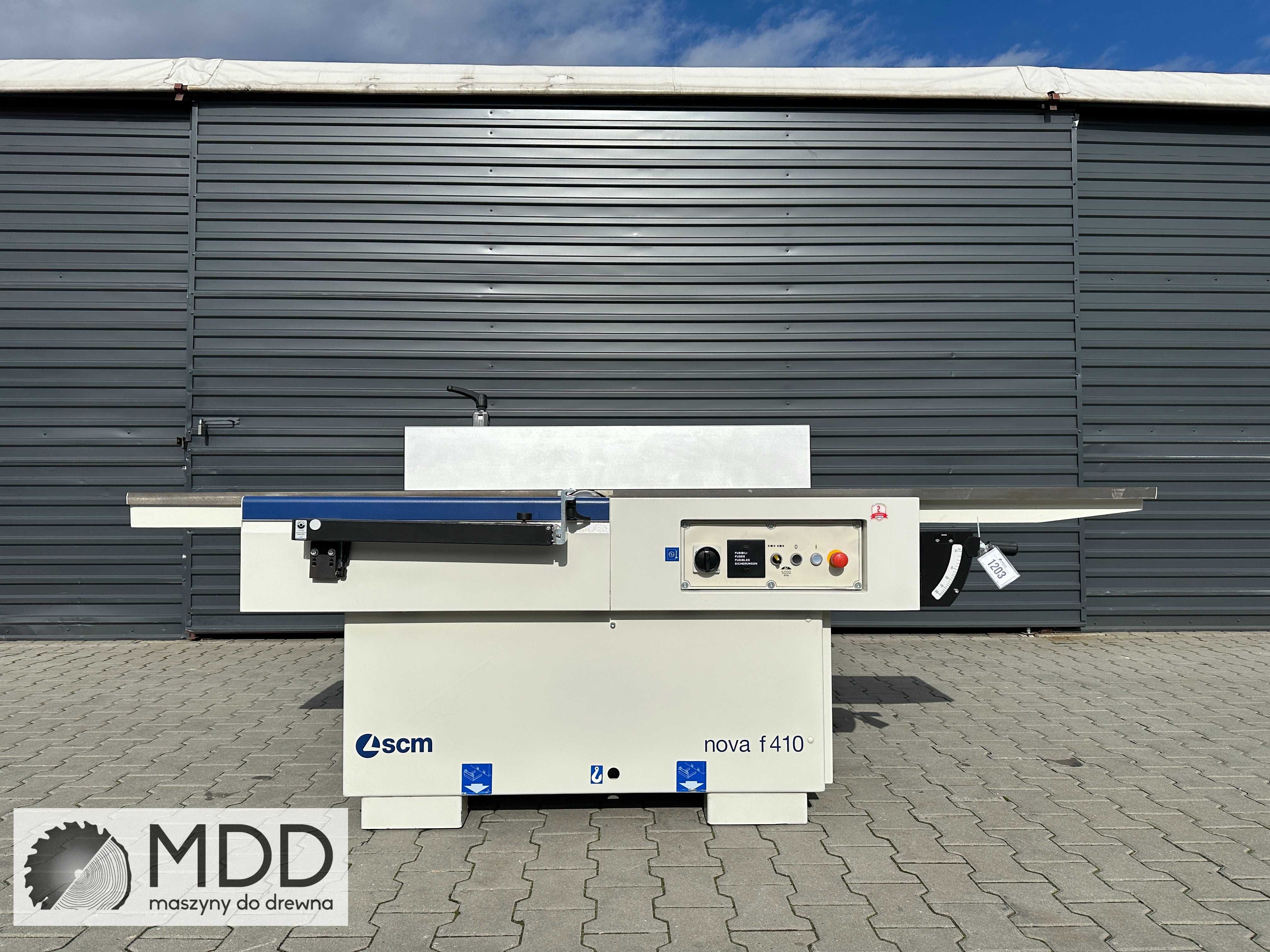 Strugarka heblarka SCM f410 nova, noże Tersa  (1203)