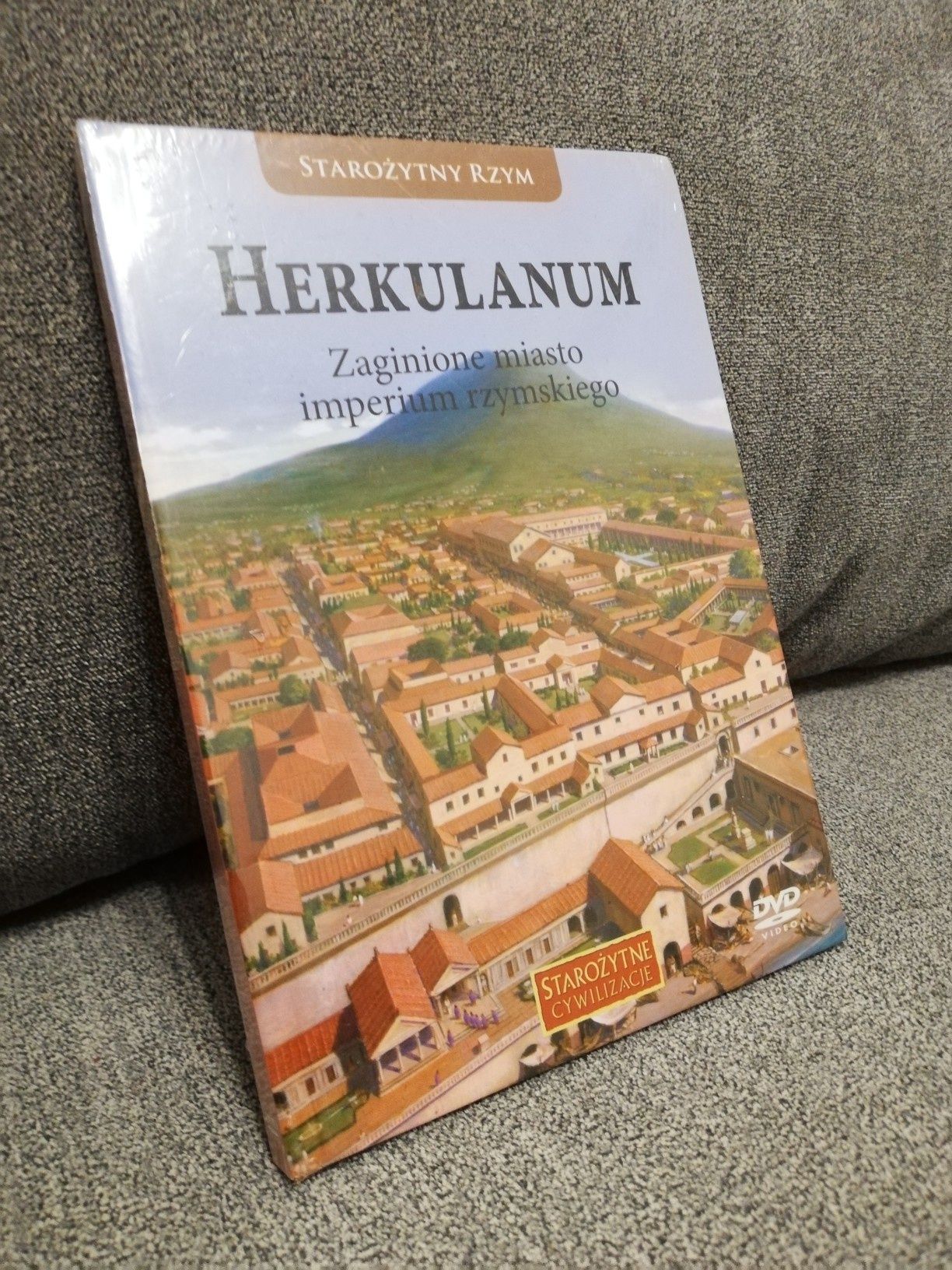 Herkulanum DVD książka z filmem nówka w folii