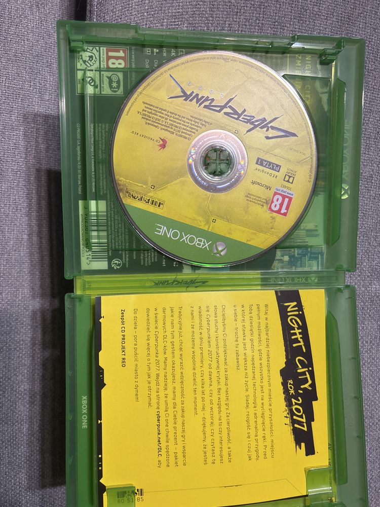 Gra xbox series x CYBERPUNK 2077