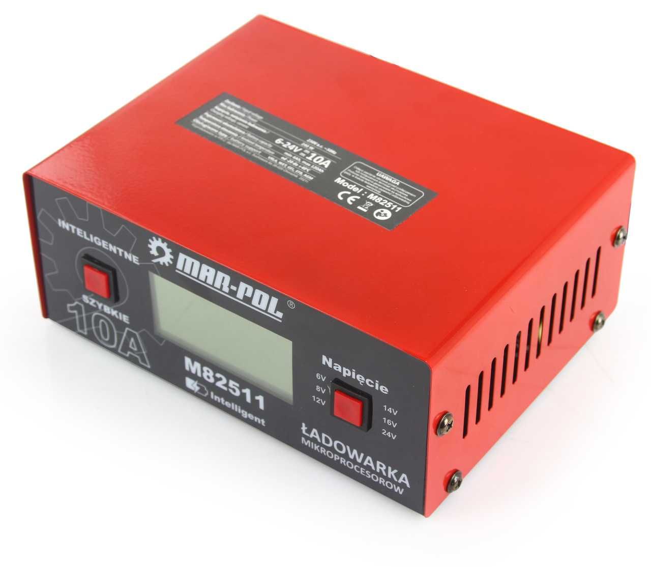 Prostownik mikroprocesowy 6-24V ładowarka samochodowa 10A