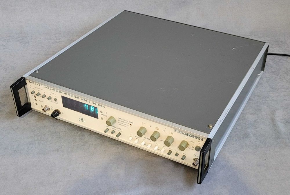 Pracitronic MV 71 Psophometer.