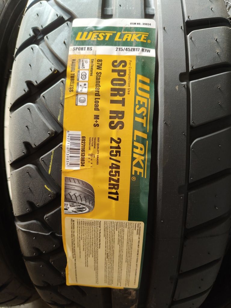 215/45R17 West Lake Sport RS Nowe Racingowe