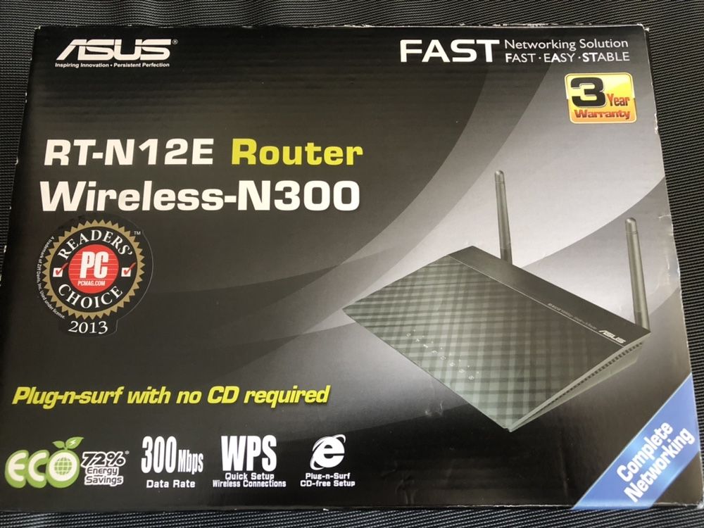 ASUS Router Wireless RT-N12E