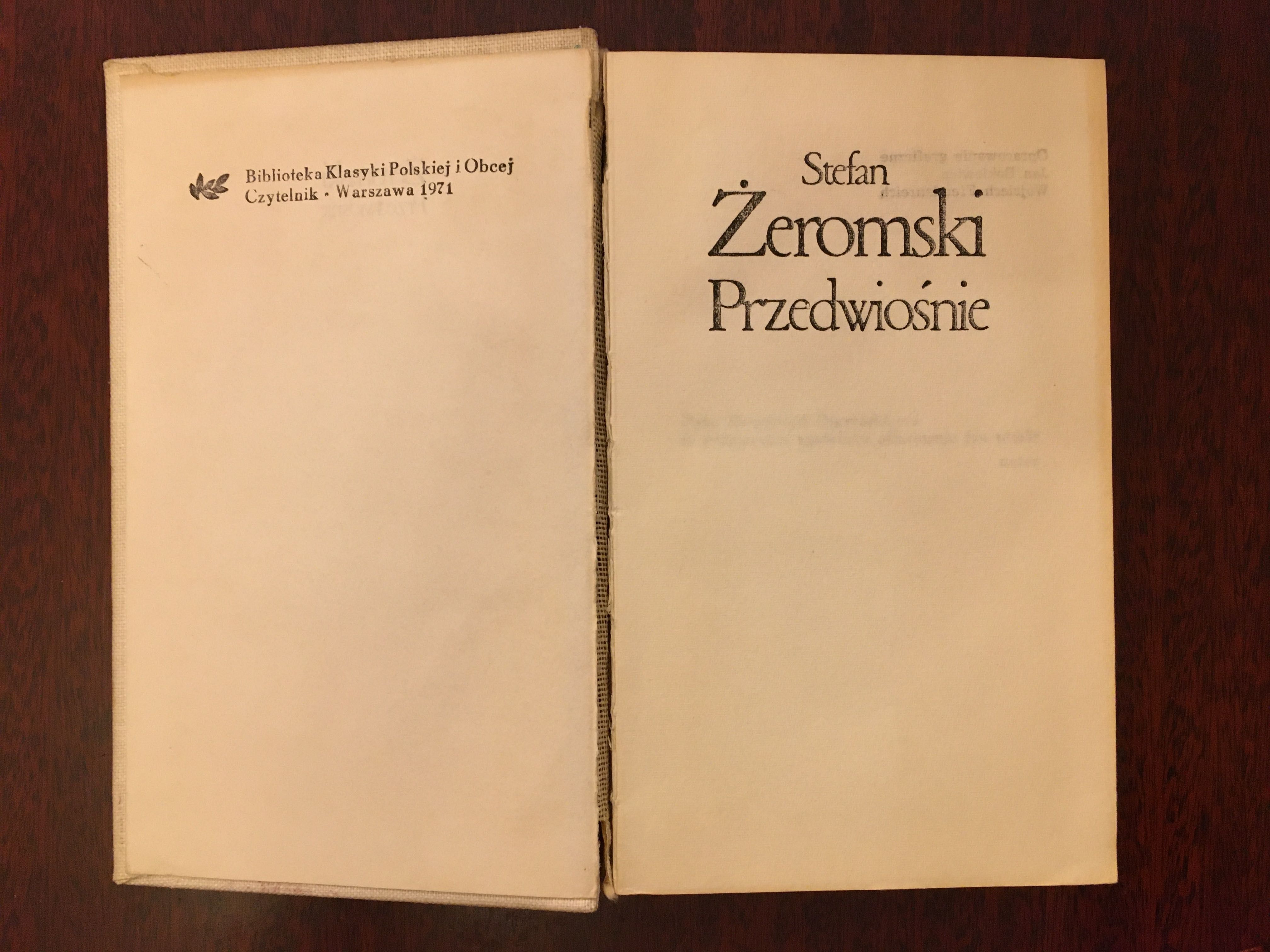 Stefan Żeromski „Przedwiośnie”