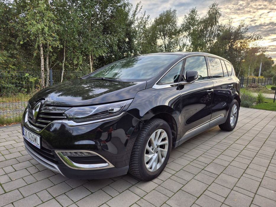 Renault Espace 1.6 diesel, czarny, pełna Faktura VAT