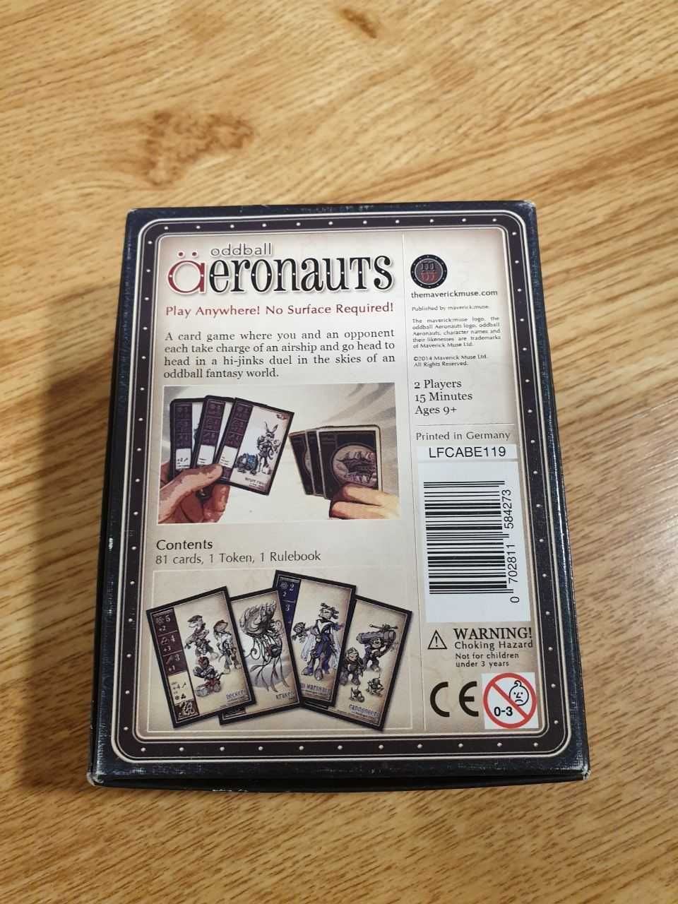 Jogo de Tabuleiro Oddball Aeronauts