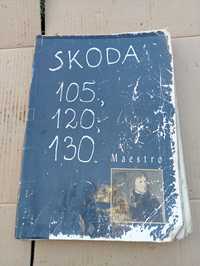 Książka naprawa samochodu Skoda 105 120