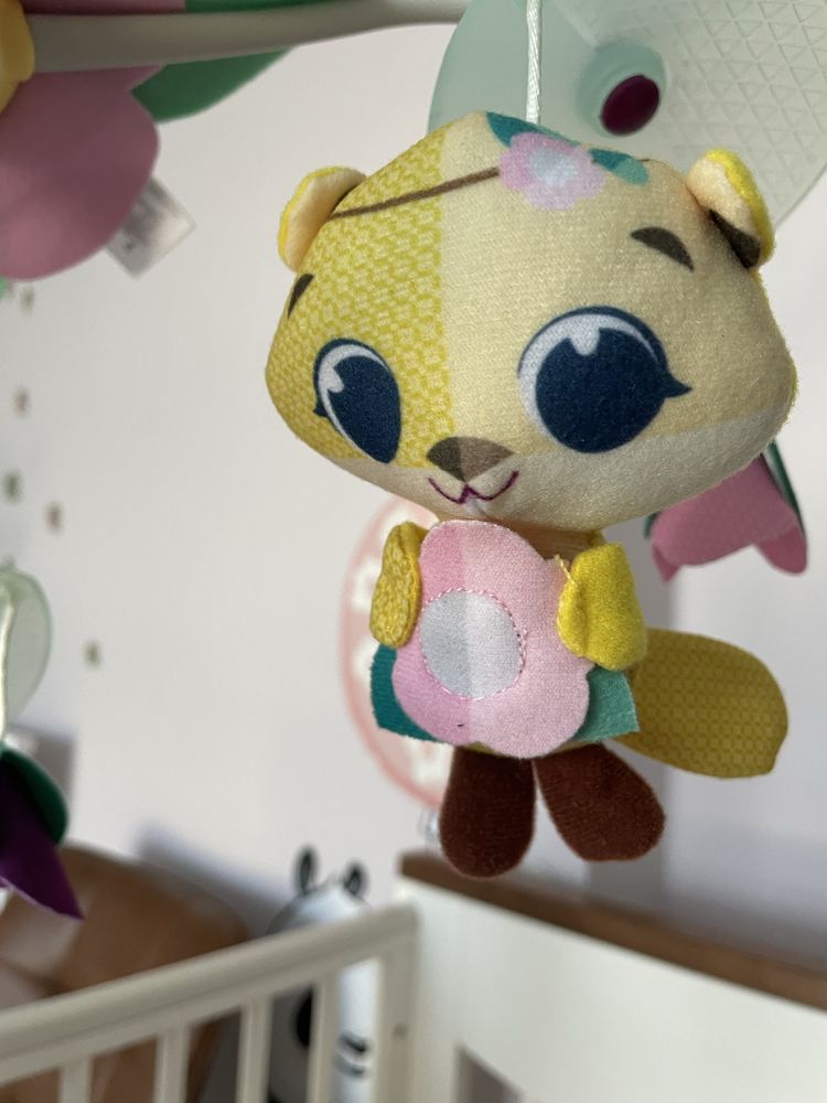 Dwie karuzelki tiny love forest stan idealny dla blizniaczek