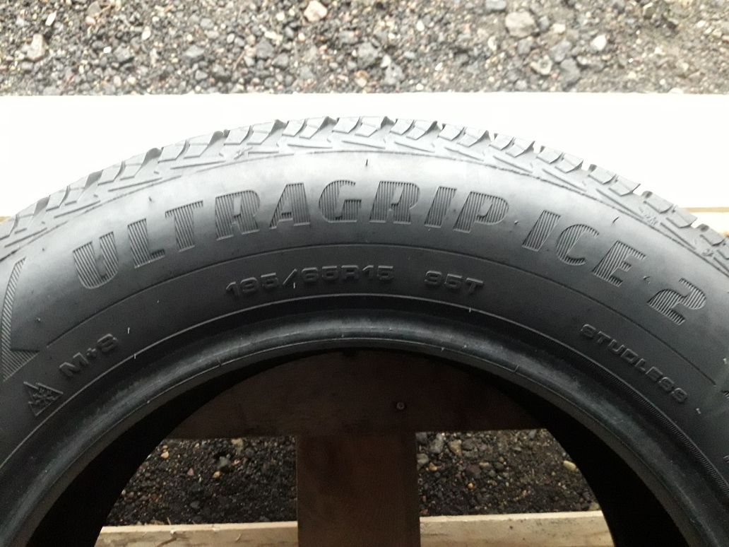 GOODYEAR 195/65R15 95T, pojedyńcza opona zimowa.