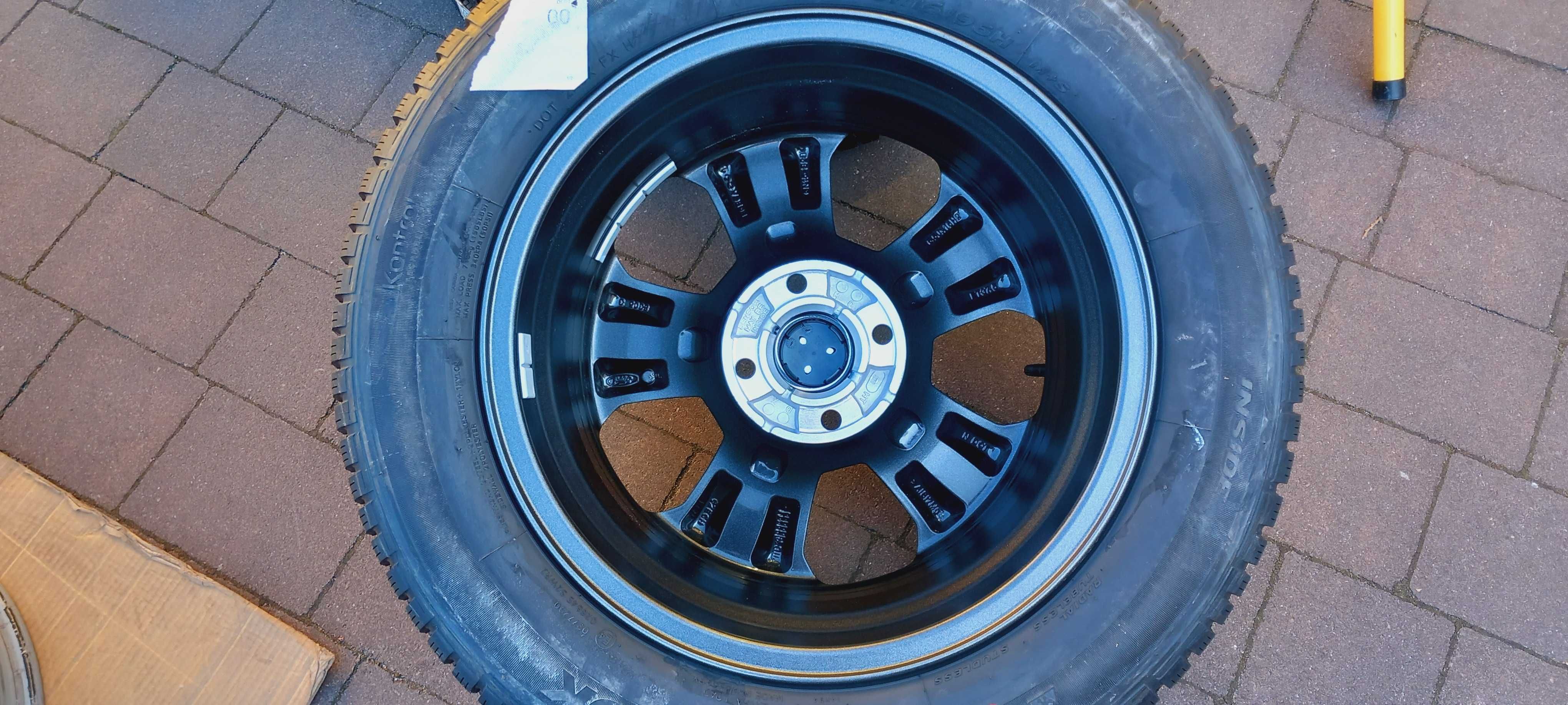 NOWE! Felgi FORD ECOSPORT 6.5x16, 4x108, ET37.5+Czujniki