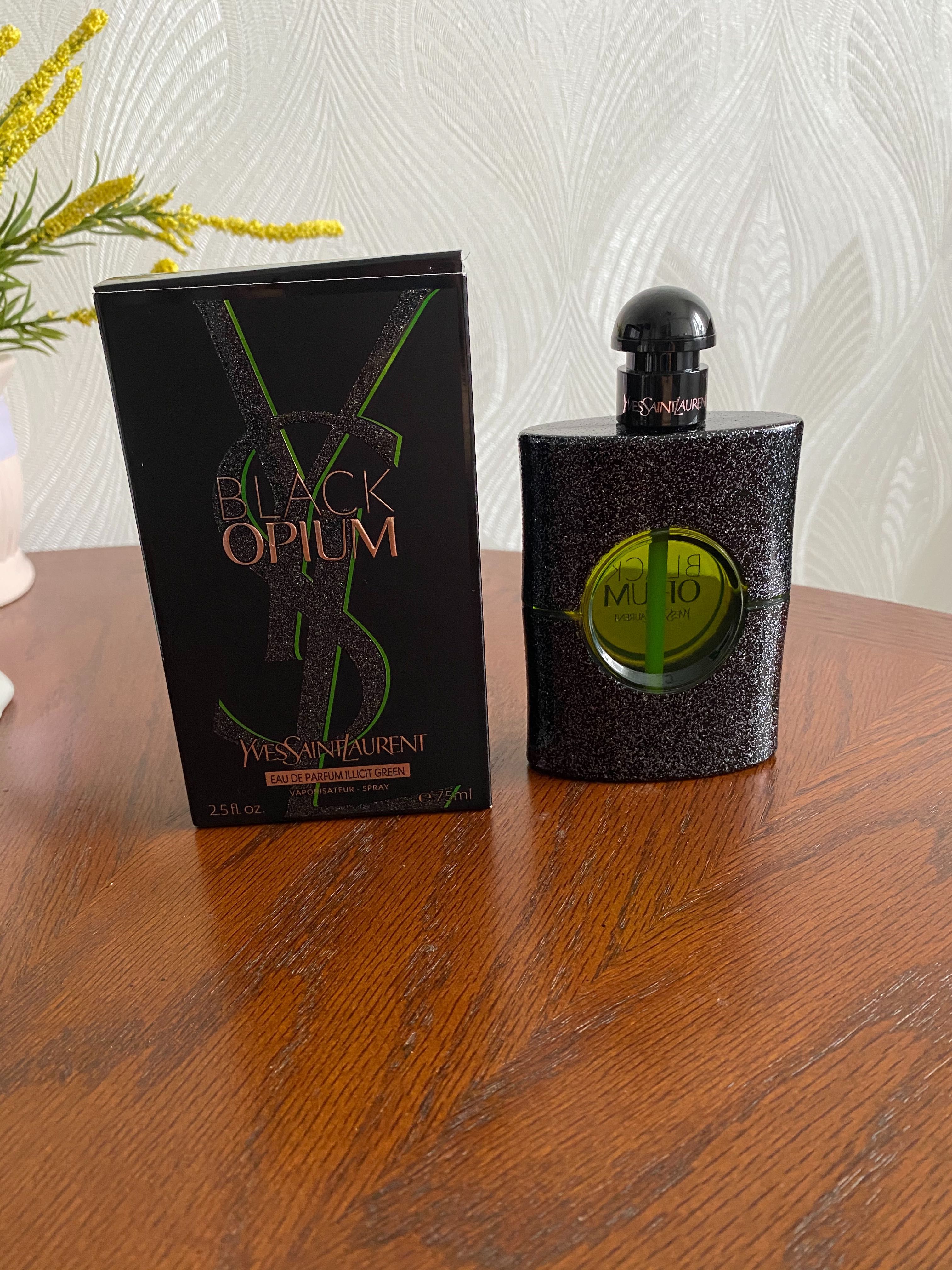 Yves Saint Laurent Black Opium llicit Green 75 мл новые